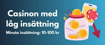 Utländska casino med låg insättning - Spela smart och tryggt